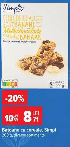 Carrefour Simplu batoane cu cereale Ofertă