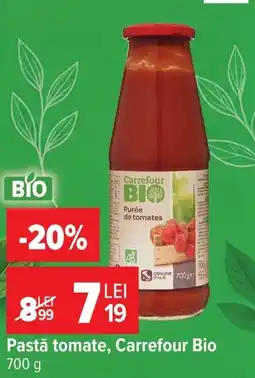 Carrefour Carrefour Bio pastă tomate Ofertă
