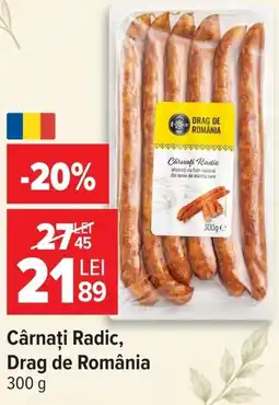 Carrefour Cârnați Radic Ofertă