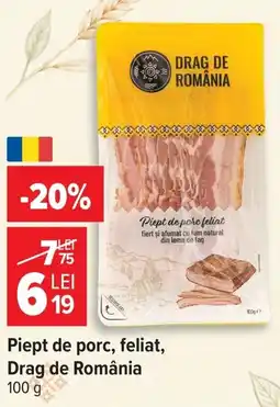 Carrefour Drag de românia piept de porc feliat Ofertă