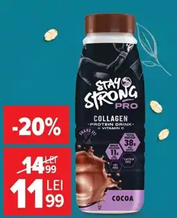Carrefour Stay strong pro collagen protein drink Ofertă