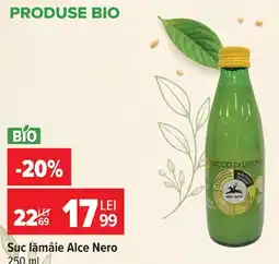 Carrefour Suc lămâie Alce Nero Ofertă
