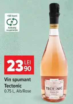 Carrefour Tectonic vin spumant Ofertă