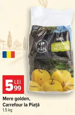 Carrefour Carrefour la Piață mere golden Ofertă