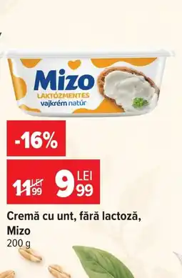 Carrefour Mizo cremă cu unt Ofertă