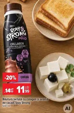 Carrefour Market Stay Strong Pro Collagen Protein Drink Vitamin C Ofertă