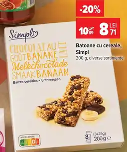 Carrefour Market Simpl Batoane cu cereale Ofertă