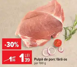 Carrefour Market Pulpă de porc fără os Ofertă
