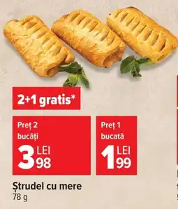 Carrefour Market Strudel cu mere Ofertă