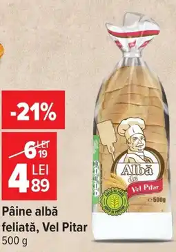 Carrefour Market Vel Pitar pâine albă feliată Ofertă