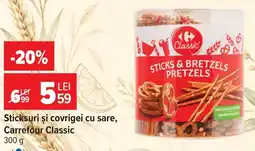 Carrefour Carrefour Classic sticksuri și covrigei cu sare Ofertă