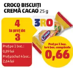 Penny Croco biscuiți cremă cacao Ofertă