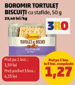 Penny Boromir tortuleț biscuiți cu stafide Ofertă