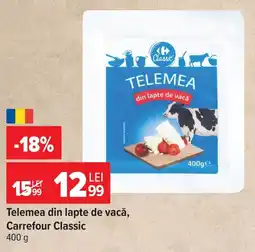 Carrefour Market Carrefour Classic Telemea din lapte de vacă Ofertă