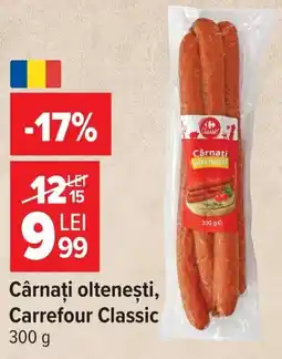 Carrefour Market Carrefour Classic Cârnați oltenești Ofertă