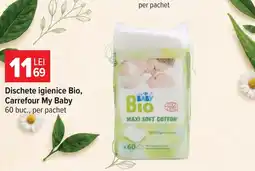 Carrefour Carrefour My Baby dischete igienice bio Ofertă