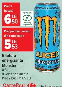 Carrefour Market Monster Juiced Ofertă