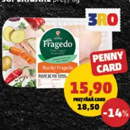 Penny Fragedo bucăți fragede pulpe de pui Ofertă