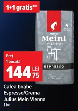 Carrefour Market Julius Meinl Vienna Espresso Ofertă