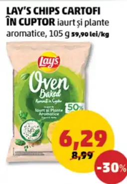 Penny Lay's chips cartofi în cuptor iaurt și plante aromatice Ofertă
