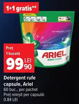 Carrefour Market Ariel detergent rufe capsule Ofertă