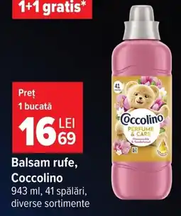 Carrefour Market Coccolino balsam rufe Ofertă