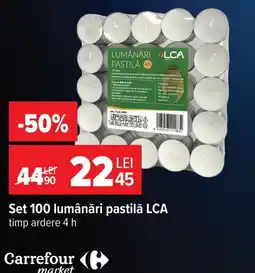 Carrefour Market Lca lumânări pastilă Ofertă
