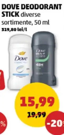 Penny Dove deodorant stick Ofertă
