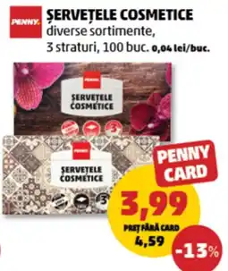 Penny Penny șervețele cosmetice Ofertă