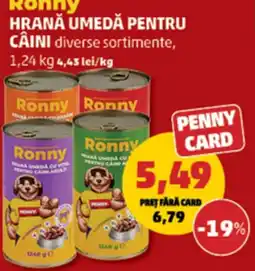 Penny Ronny hrană umedă pentru câini diverse sortimente Ofertă