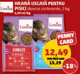 Penny Louisa hrană uscată pentru pisici Ofertă