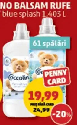 Penny Coccolin balsam rufe blue splash Ofertă