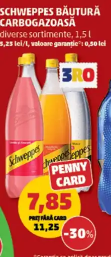 Penny Schweppes băutură carbogazoasă Ofertă