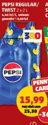 Penny Pepsi regular twist Ofertă