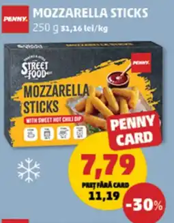 Penny Penny mozzarella sticks Ofertă