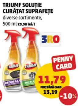 Penny Triumf soluție curățat suprafețe Ofertă