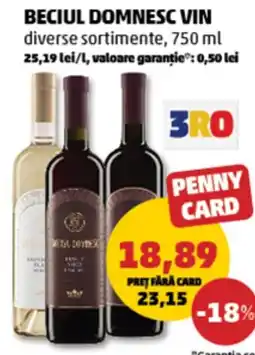 Penny Beciu Domnesc Vin Ofertă