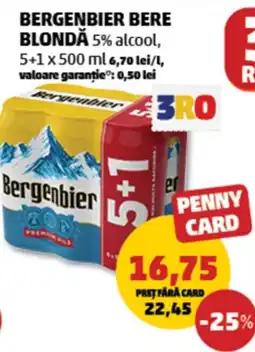 Penny Bergenbier bere blondă Ofertă