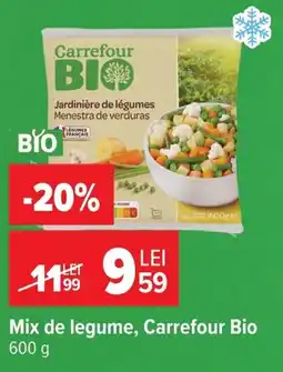 Carrefour Carrefour Bio mix de legume Ofertă