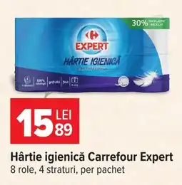 Carrefour Expert hârtie igienică Ofertă