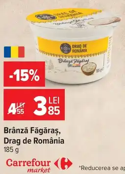 Carrefour Market Drag de România Brânză Făgăraș Ofertă