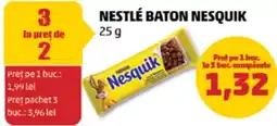 Penny Nestlé baton nesquik Ofertă