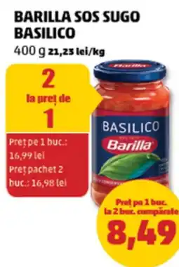 Penny Barilla sos sugo basilico Ofertă