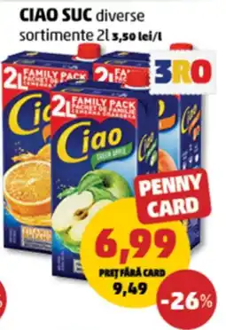 Penny Ciao suc diverse Ofertă