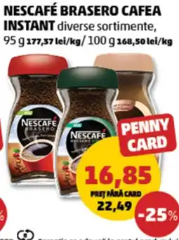 Penny Nescafe brasero cafea instant Ofertă