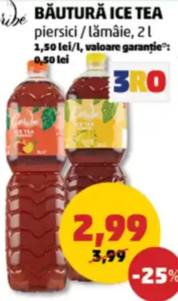 Penny Ribe ice tea piersici / lămâie Ofertă