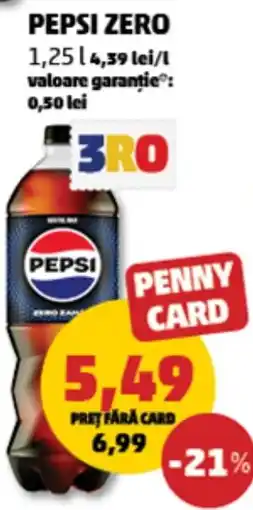 Penny Pepsi zero Ofertă