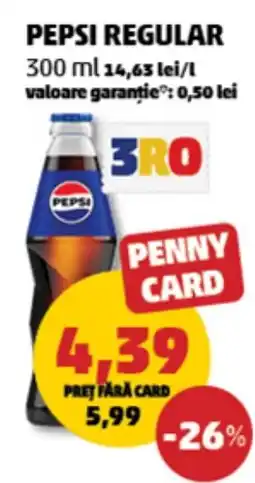 Penny Pepsi regular Ofertă