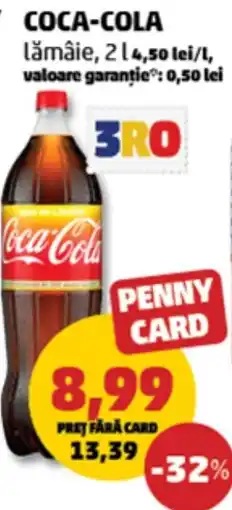 Penny Coca-Cola Ofertă