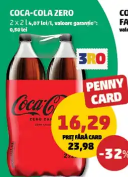 Penny Coca-Cola Zero Ofertă